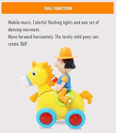 Toys Bump and Go Swinging Animals Toy with Lights Music Sounds